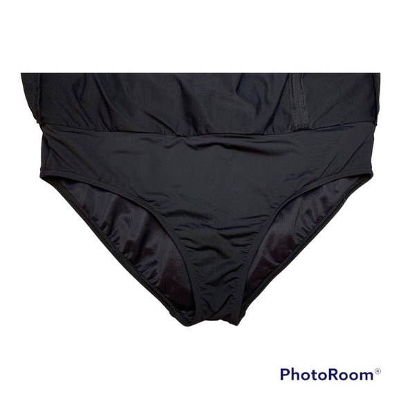 Lands End Tummy Control Mini Swim Skort - Sz 16 - Picture 4 of 11